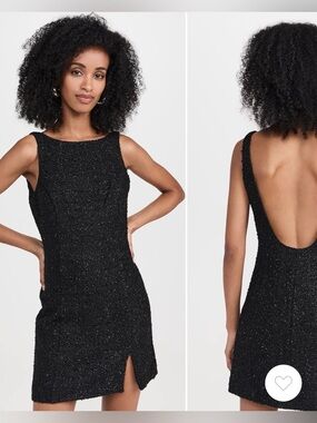 NWT WAYF open back dress
